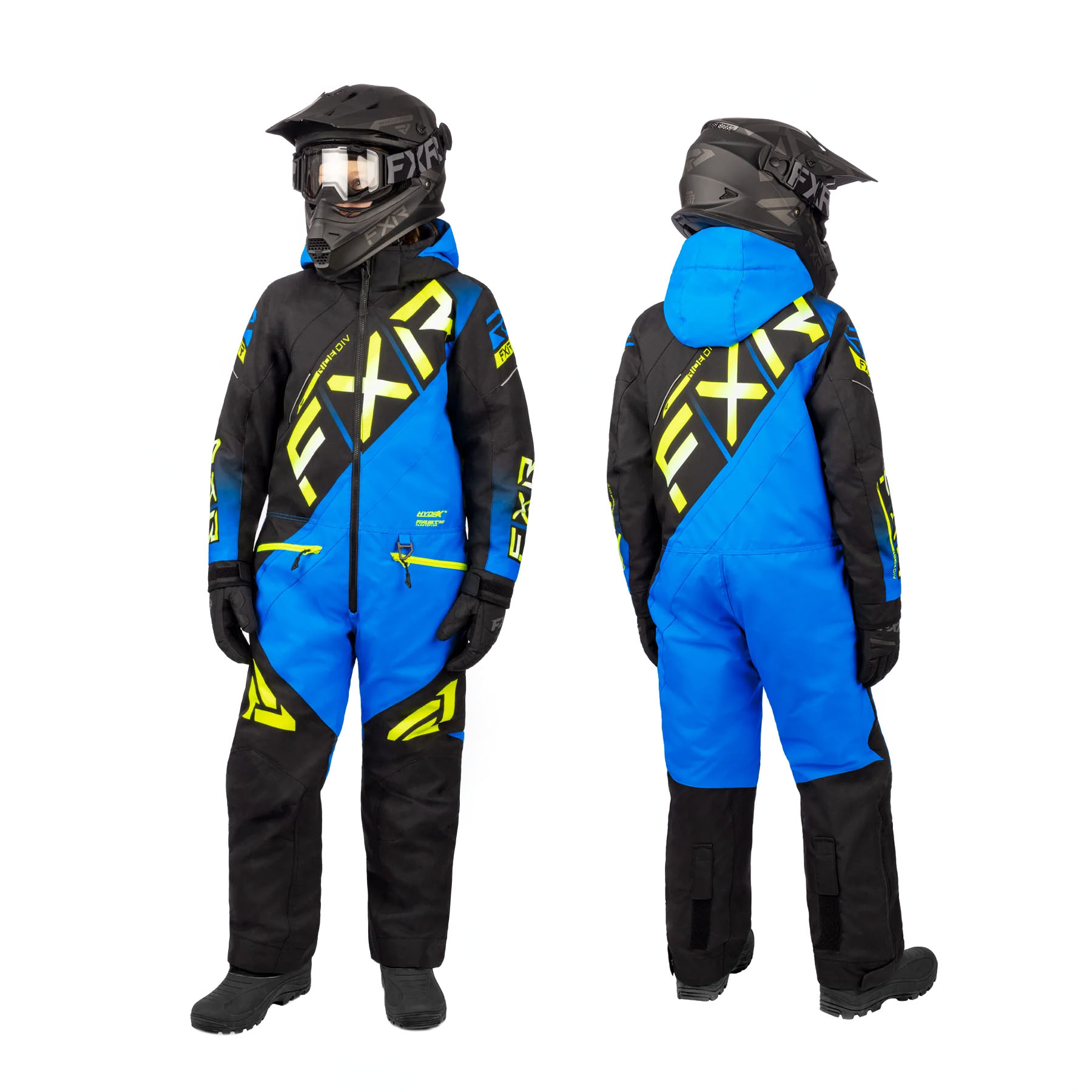 Комбинезон для снегохода (детский) FXR CX №6 blue-black (текстиль) (10Y) Комбинезон для снегохода (детский) FXR CX №6 blue-black (текстиль) (10Y)