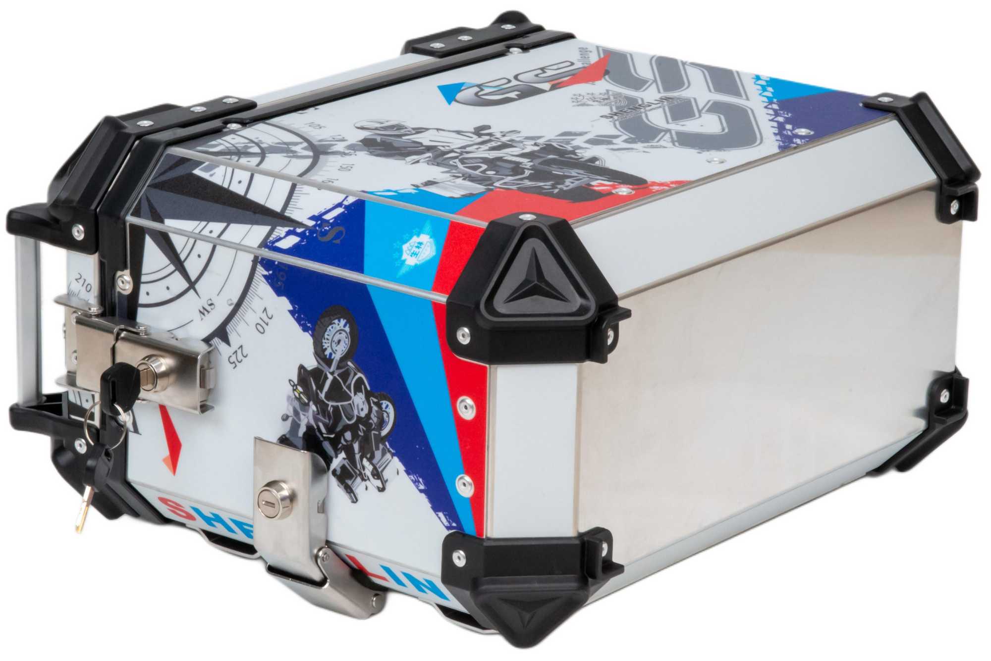 Кофр. боковые 74л (алюминий) Кофр. боковые 74л (алюминий)