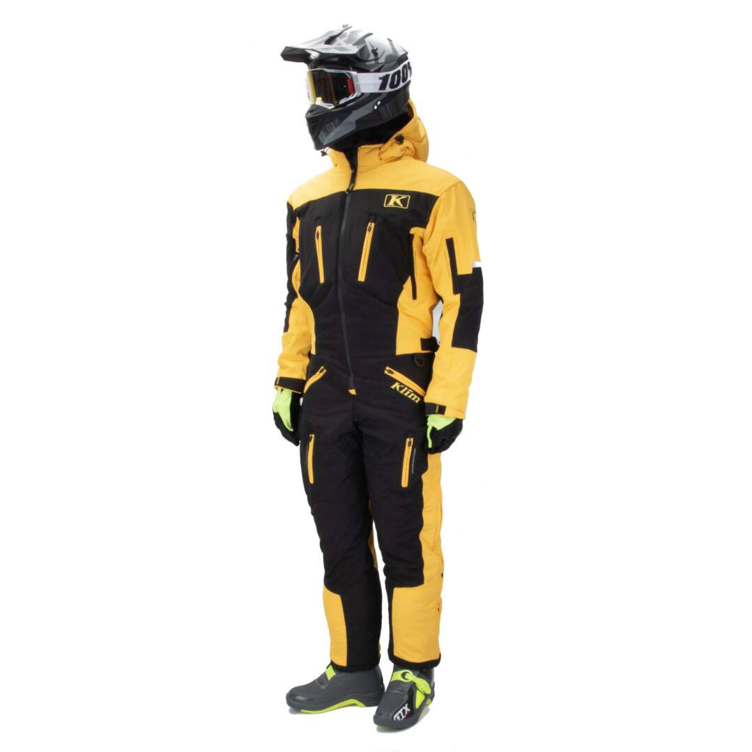 Комбинезон для снегохода KLIM №3 yellow (текстиль) (XXL)