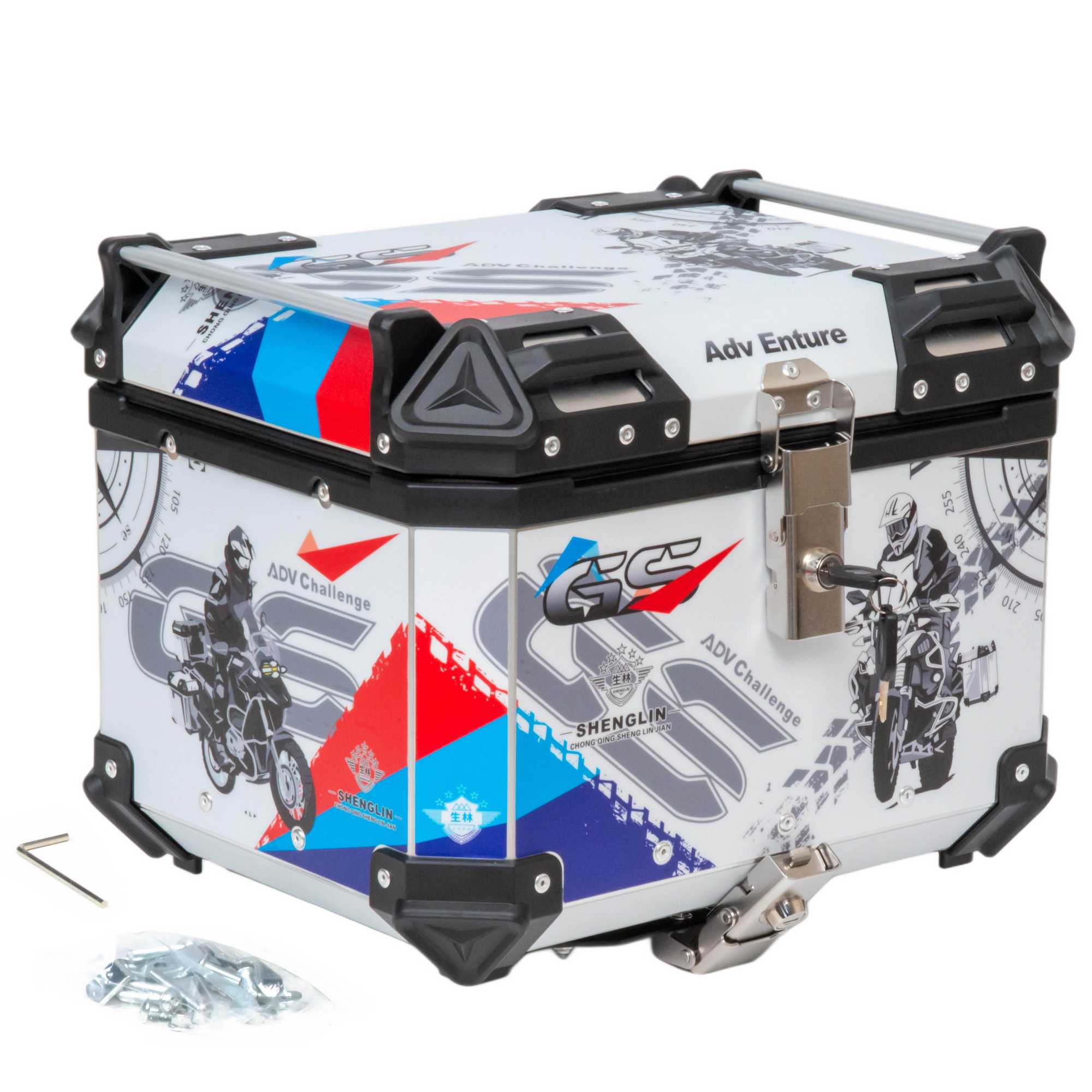 Кофр. 45л (алюминий) Кофр. 45л (алюминий)