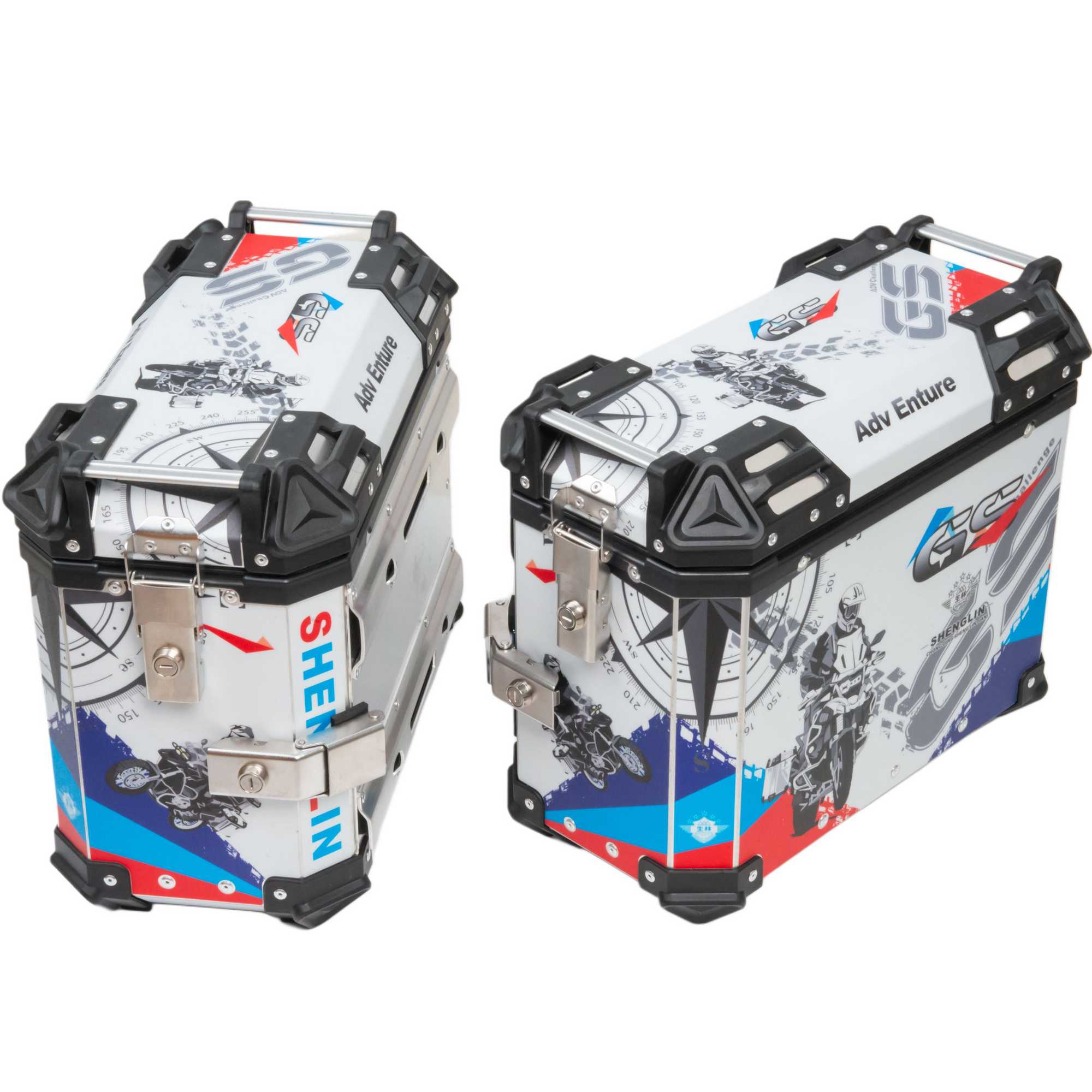 Кофр. боковые 74л (алюминий) Кофр. боковые 74л (алюминий)