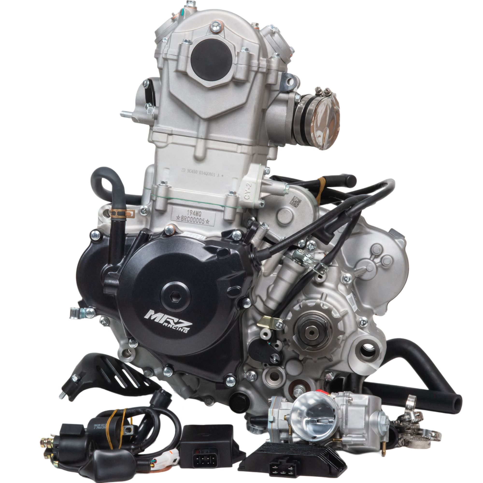 Двигатель 450см3 194MQ NC450 (94,5x64) Zongshen 4 клапана/водянка, полный Двигатель 450см3 194MQ NC450 (94,5x64) Zongshen 4 клапана/водянка, полный