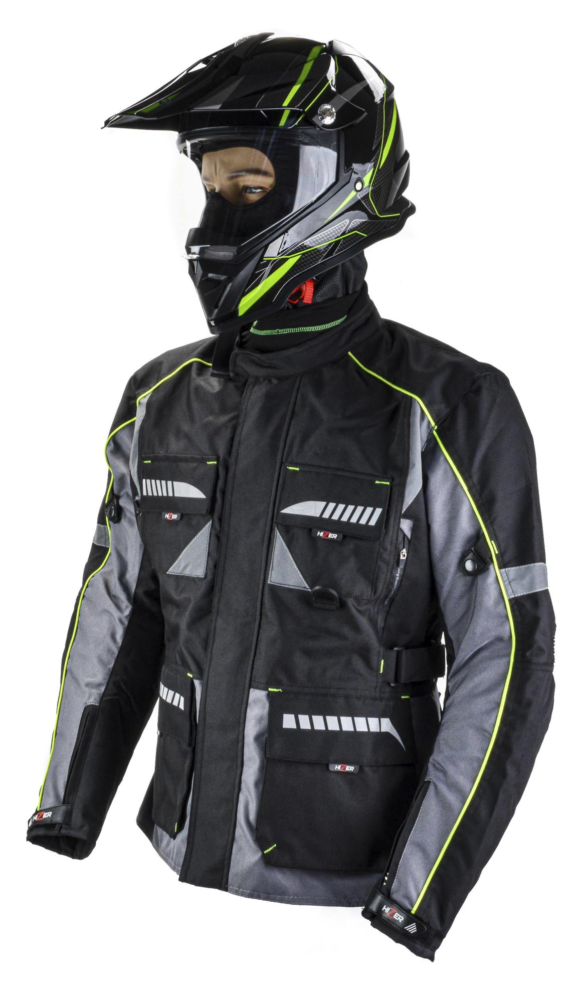 Куртка мотоциклетная (текстиль) HIZER AT-5000 (XXL)